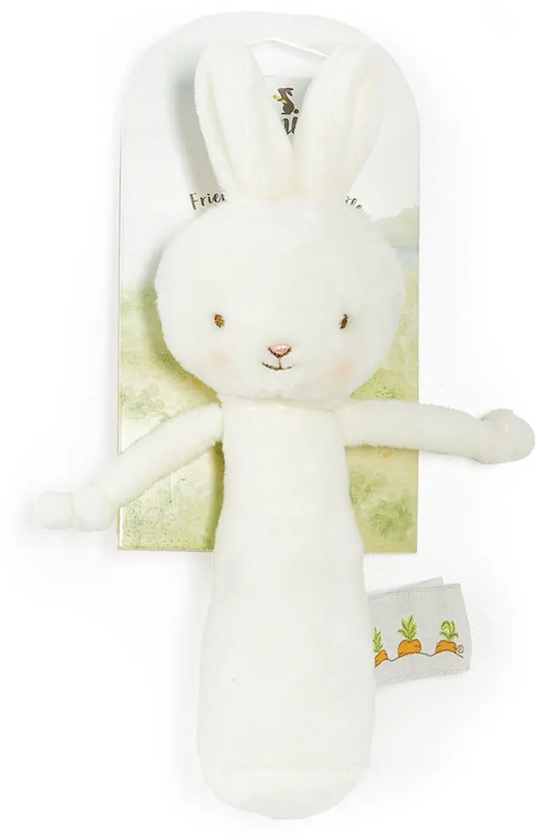Bunnies By The Bay Konijn Rammelaar - 15cm - Wit