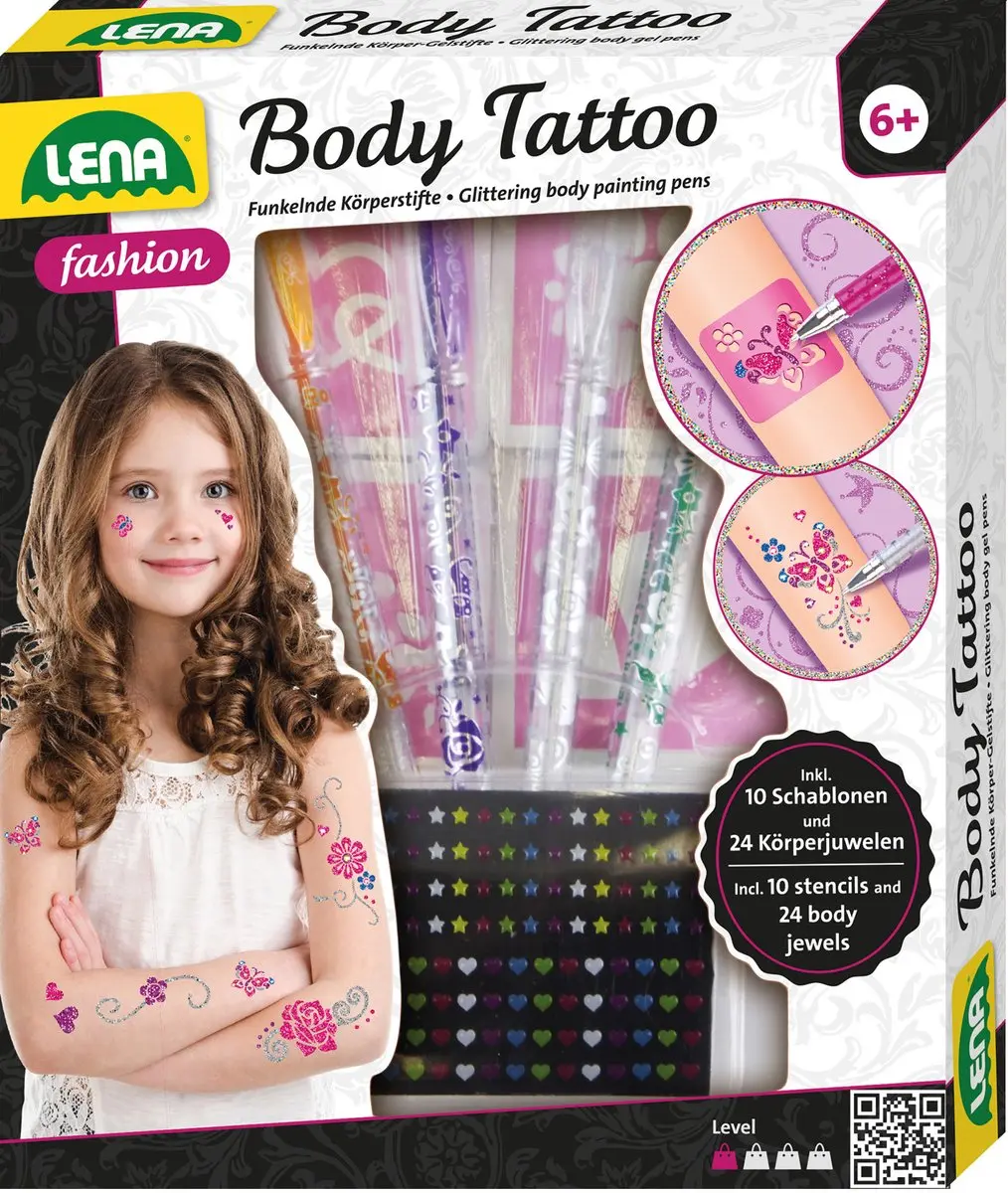 Lena Body Tattoo - Multicolor - afbeelding 6 van 6