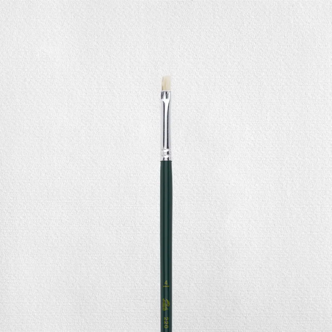 Talens Olie & Acryl Penseel Serie 220 Varkenshaar Nr 4