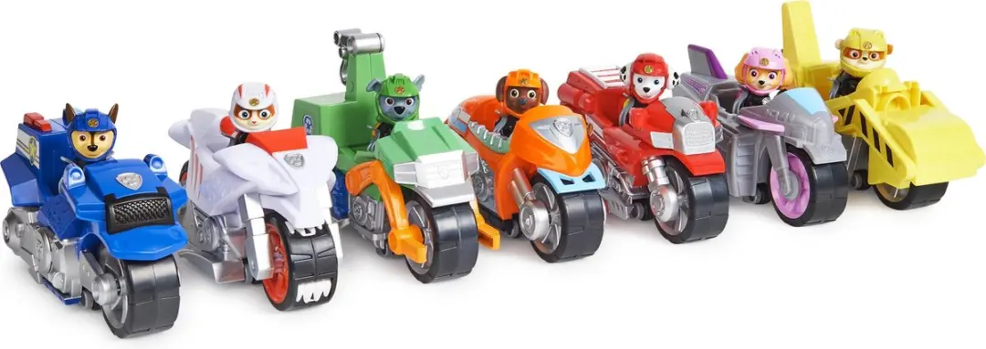PAW Patrol Moto Pups Rubble Terugtrekmotor 6060226