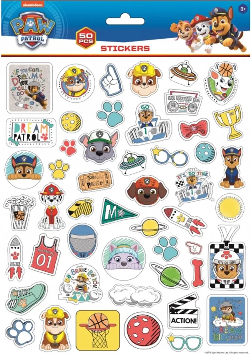 PAW Patrol Stickervel