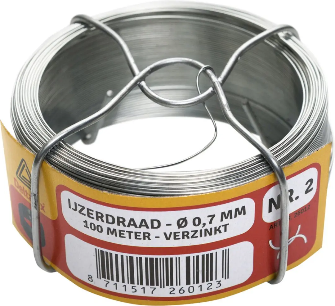 Deltafix IJzerdraad 0,7mm x 100m