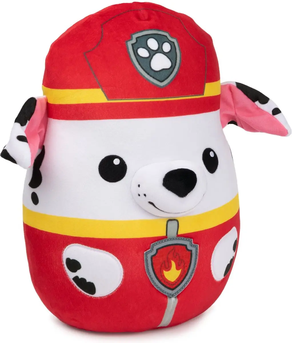 PAW Patrol Marshall Knijpknuffel 30 cm - afbeelding 6 van 6