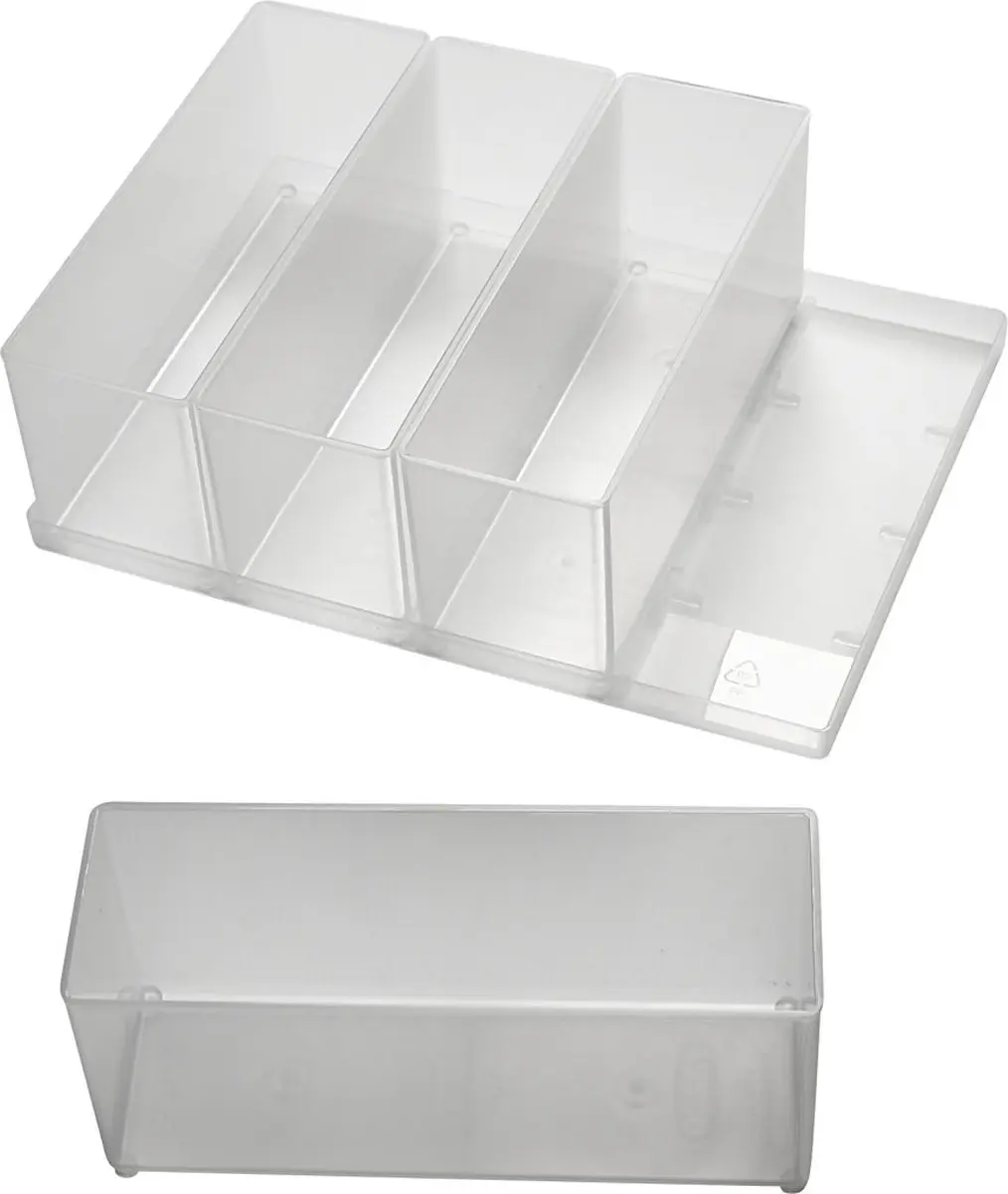 Raaco Assortimentskoffer - 220x69x160mm Transparant