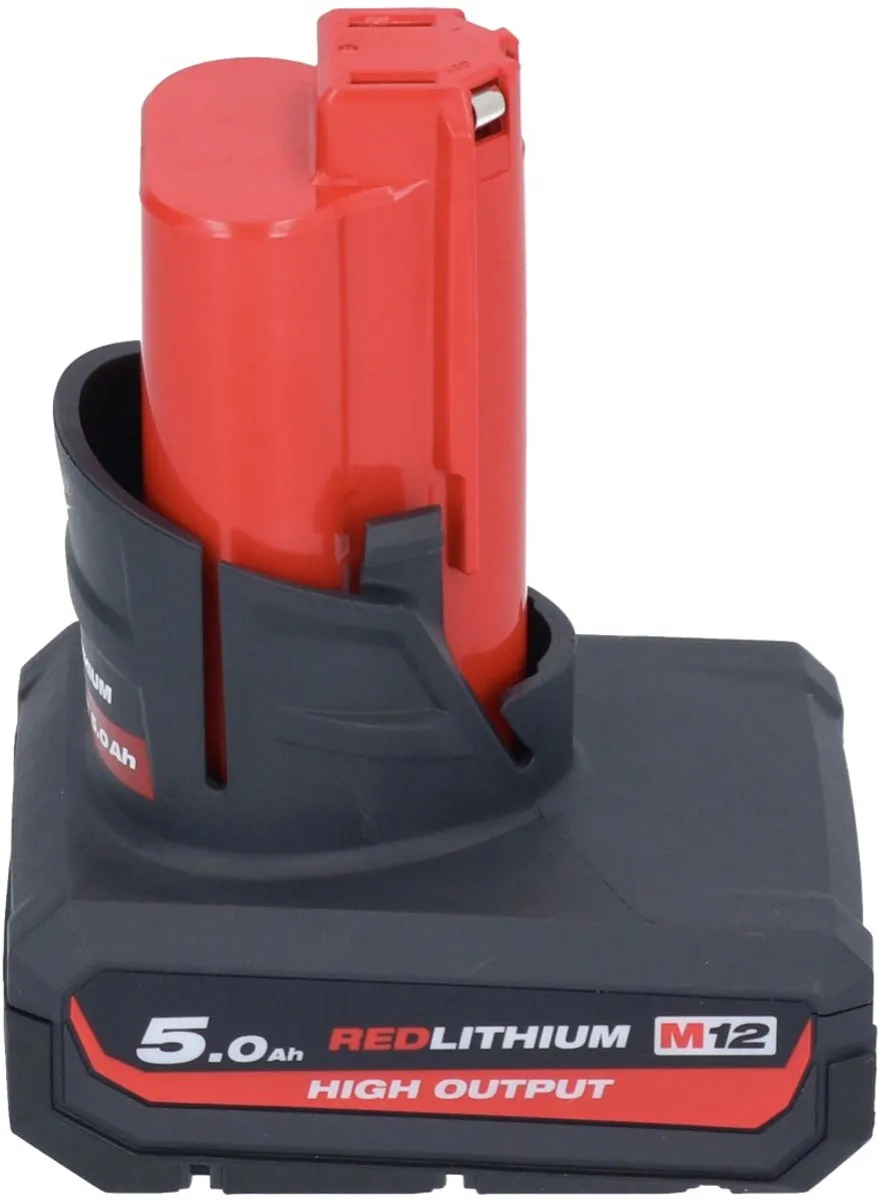 Milwaukee M12 HB5 High Output Accu - 2x 5000mAh - afbeelding 2 van 5