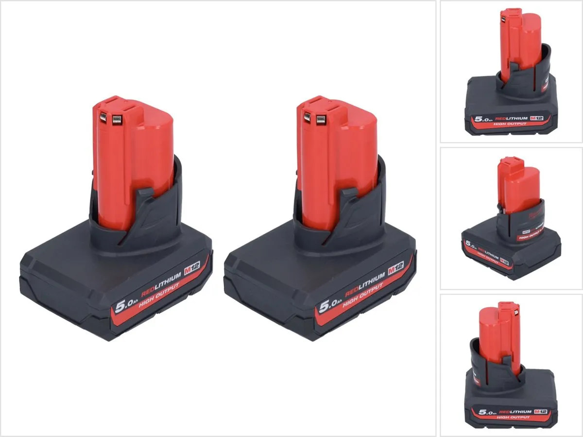 Milwaukee M12 HB5 High Output Accu