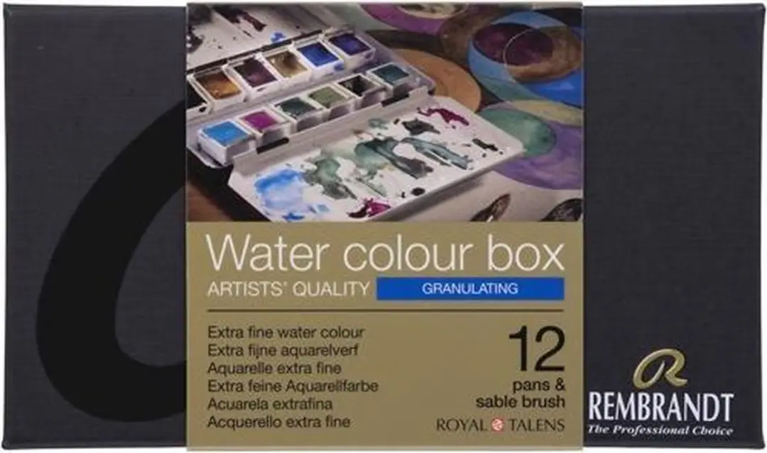Rembrandt Waterverfdoos 12 Kleuren