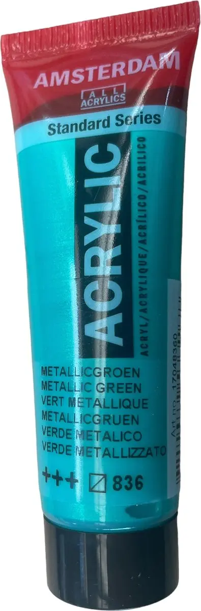 Amsterdam Acryl 836 Metallic Groen 20ml