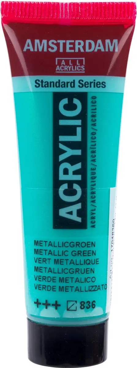Amsterdam Acryl 836 Metallic Groen 20ml