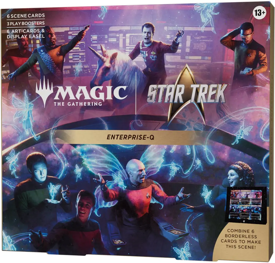 Magic The Gathering Star Trek Scene Box Enterprise-Q