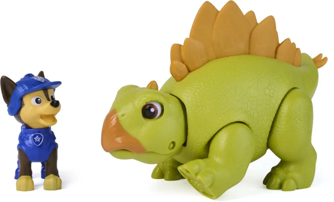 PAW Patrol Chase Roaring Pup Pals - Stegosaurus 10,1cm Multicolor