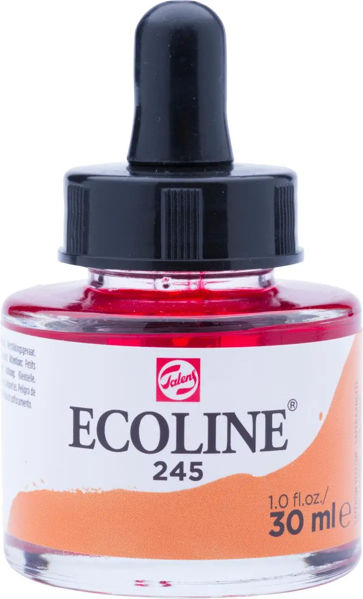 Ecoline 30ml Safraangeel Verfinkt