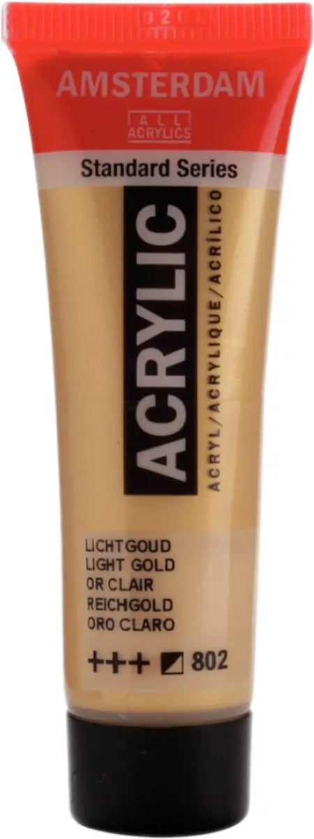 Royal Talens Amsterdam Acrylverf Licht goud 20ml
