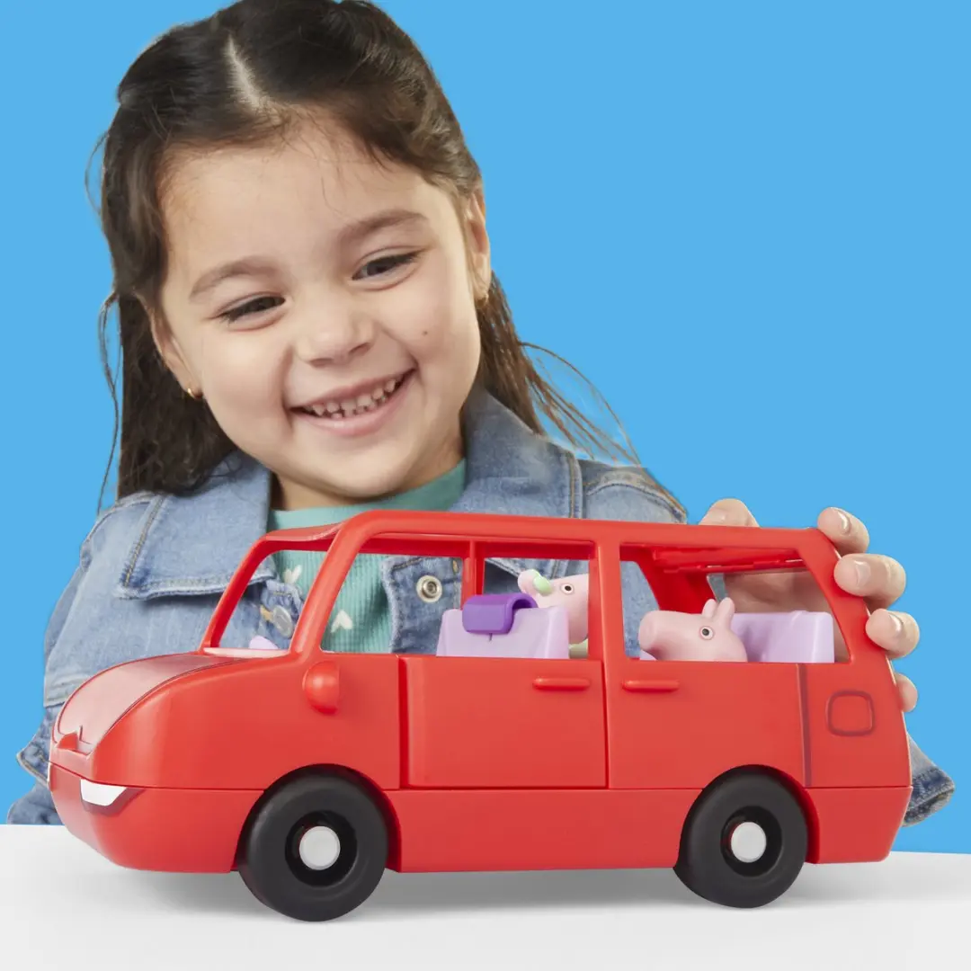 Peppa Pig Peppa's Grote Familie Auto G05415L0 - 3x AAA - Meerkleurig