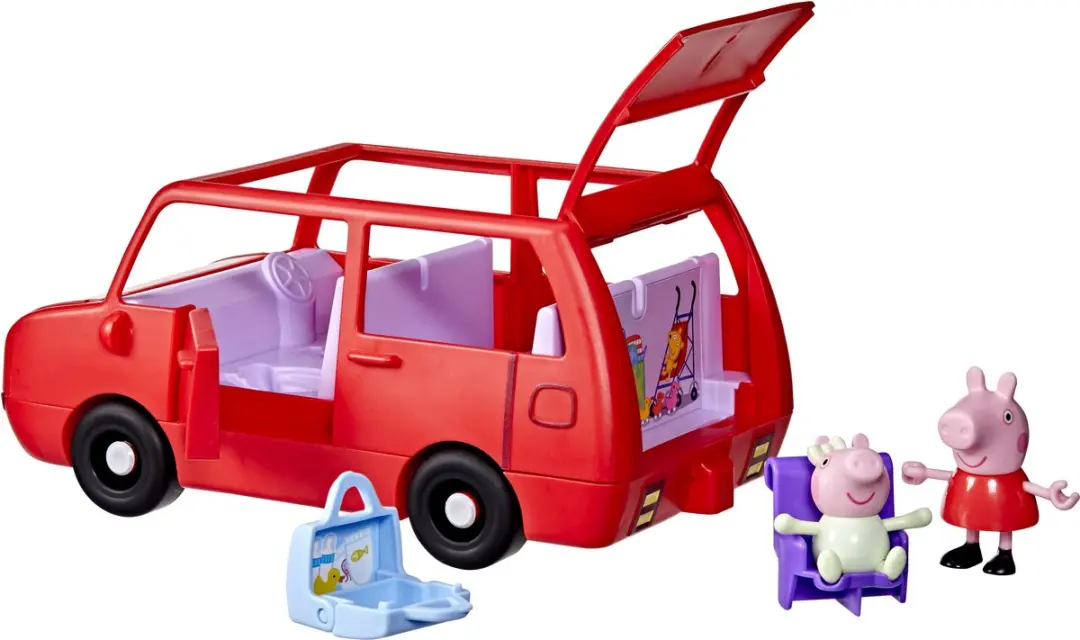 Peppa Pig Peppa's Grote Familie Auto G05415L0 - 3x AAA - Meerkleurig