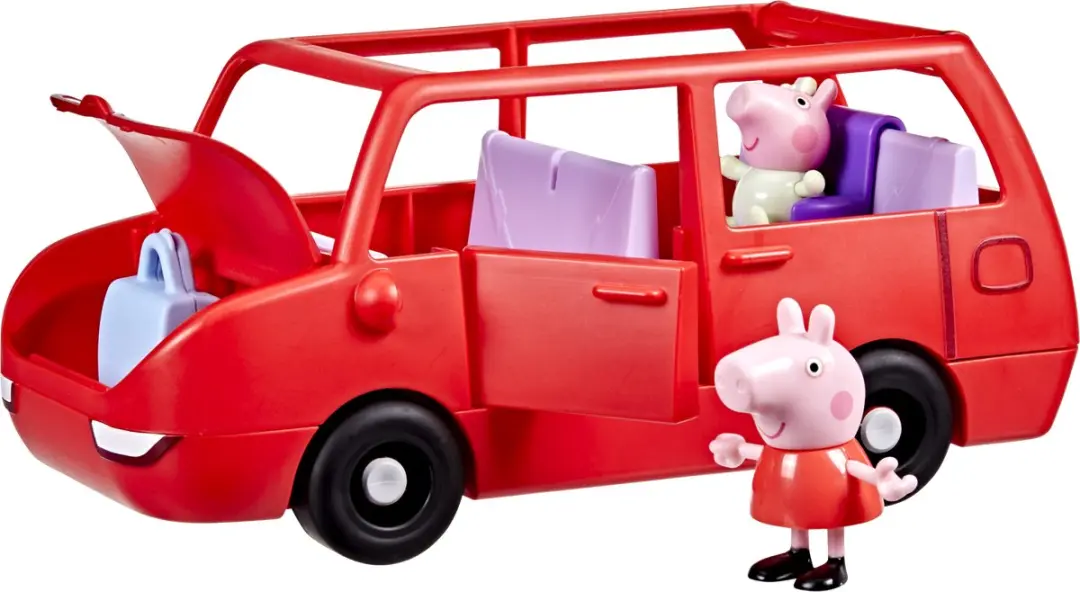 Peppa Pig Peppa's Grote Familie Auto G05415L0 - 3x AAA - Meerkleurig