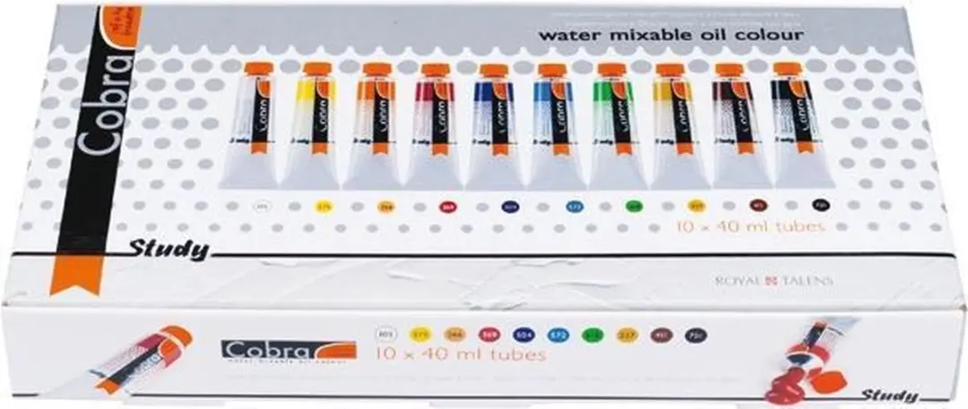 Cobra Study Olieverfset 10x40ml