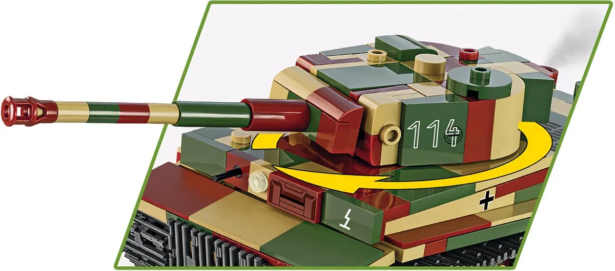 Cobi Tiger Ausf.E COBI-2735 - 422 Onderdelen - Multi