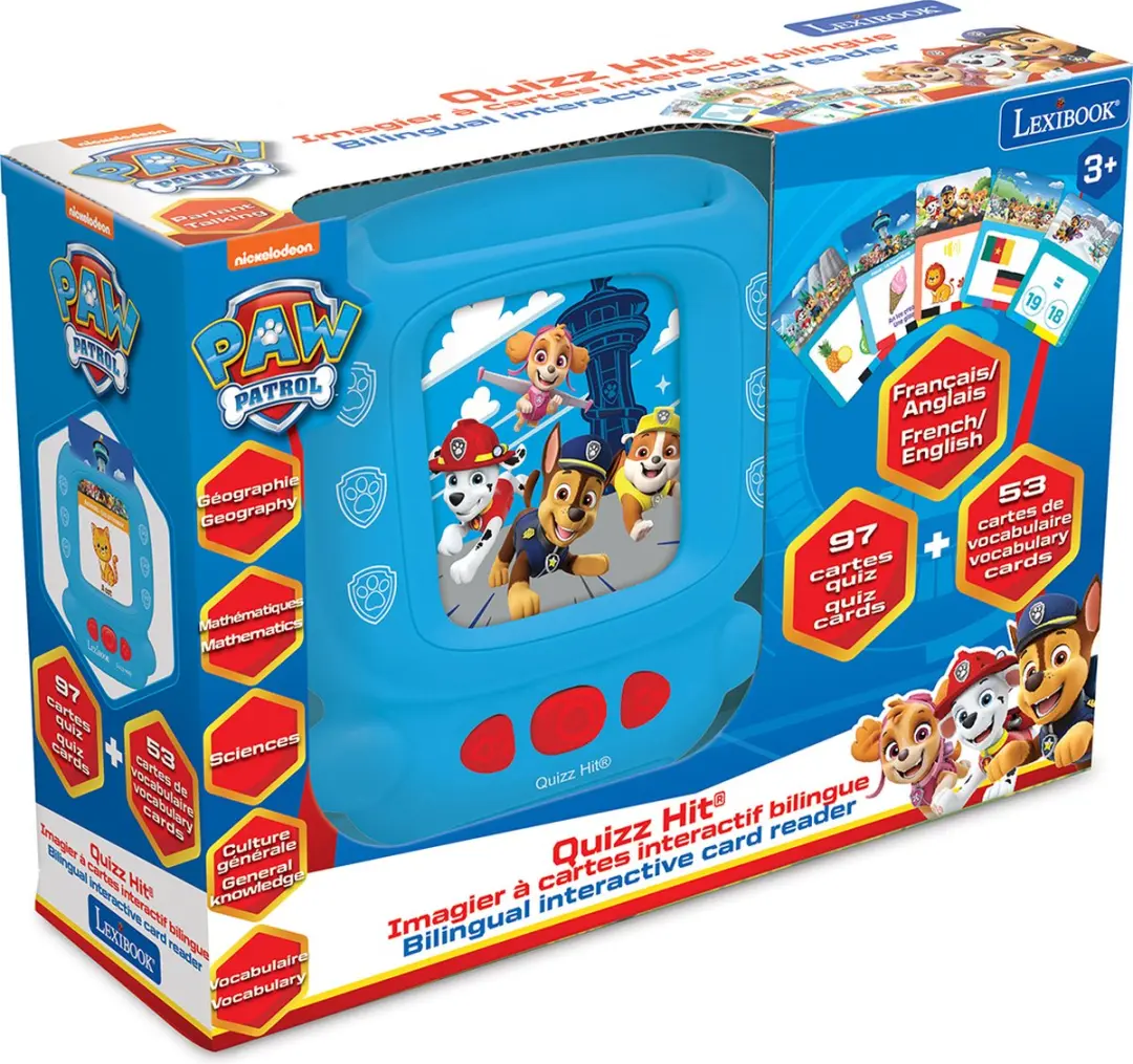 PAW Patrol Interactieve Kaartlezer - Blauw - 2-8 Spelers - JCR10PAi1 00 06 - afbeelding 6 van 6