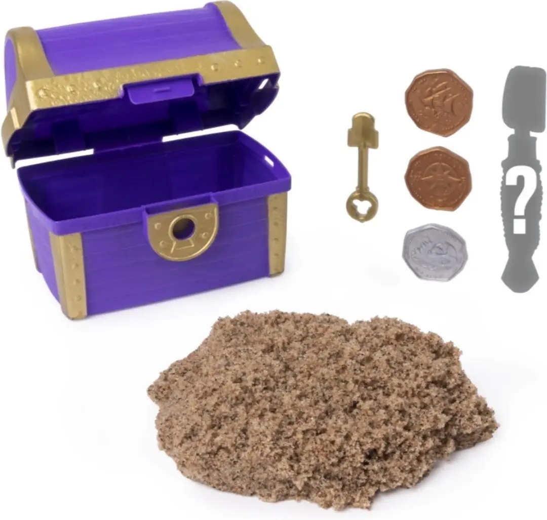 Spin Master Kinetic Sand Buried Treasure - Meerkleurig