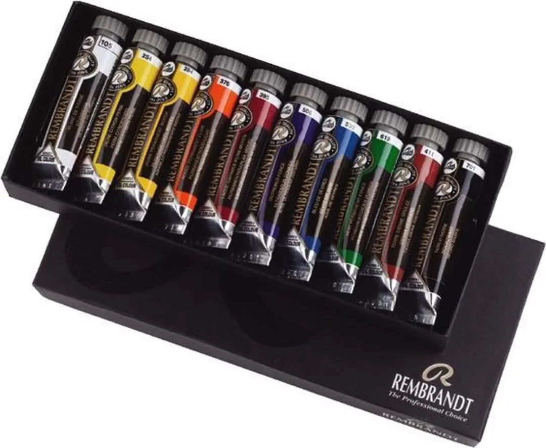 Rembrandt Oil Colour Set 10 Kleuren 15ml
