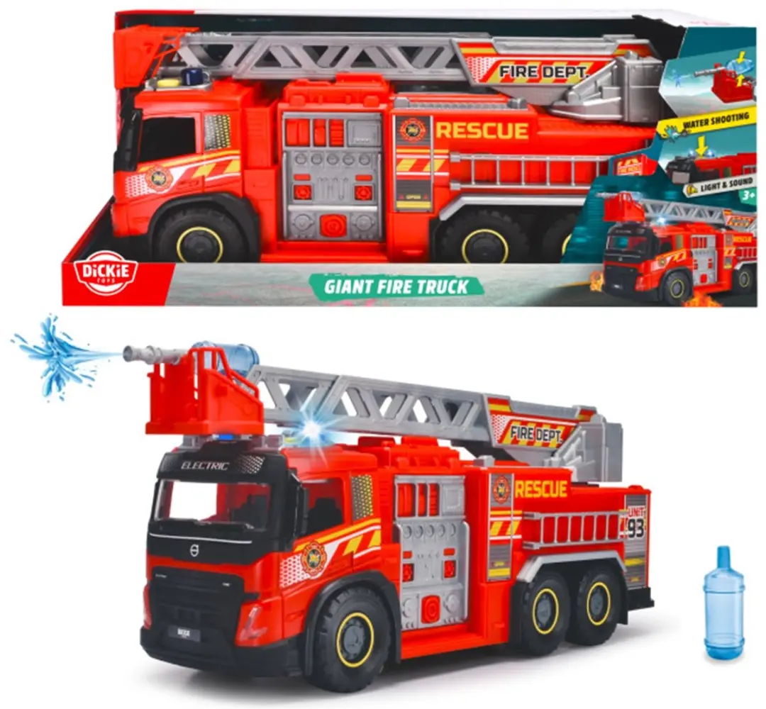Dickie Toys Volvo FMX Brandweerwagen Licht & Geluid 203719031