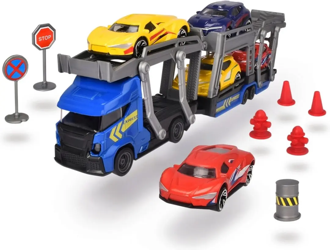 Dickie Transporter Speelgoedset 1480684 - Multicolor