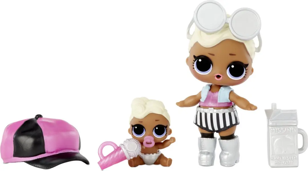 LOL Surprise! 2-in-1 Me & My Lil Sis Color Change Minipoppen - Multicolor - afbeelding 6 van 6