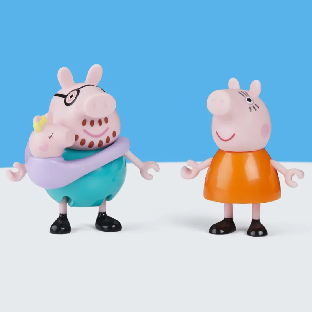 Peppa Pig Familie Speelgoedset G05065L0 - Meerkleurig