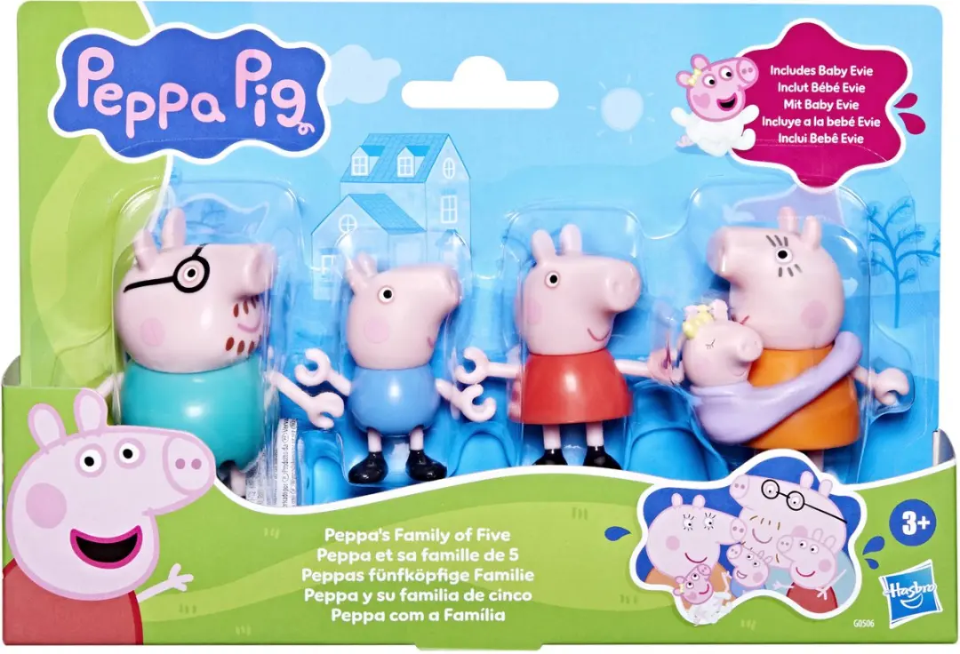 Peppa Pig Familie Speelgoedset G05065L0