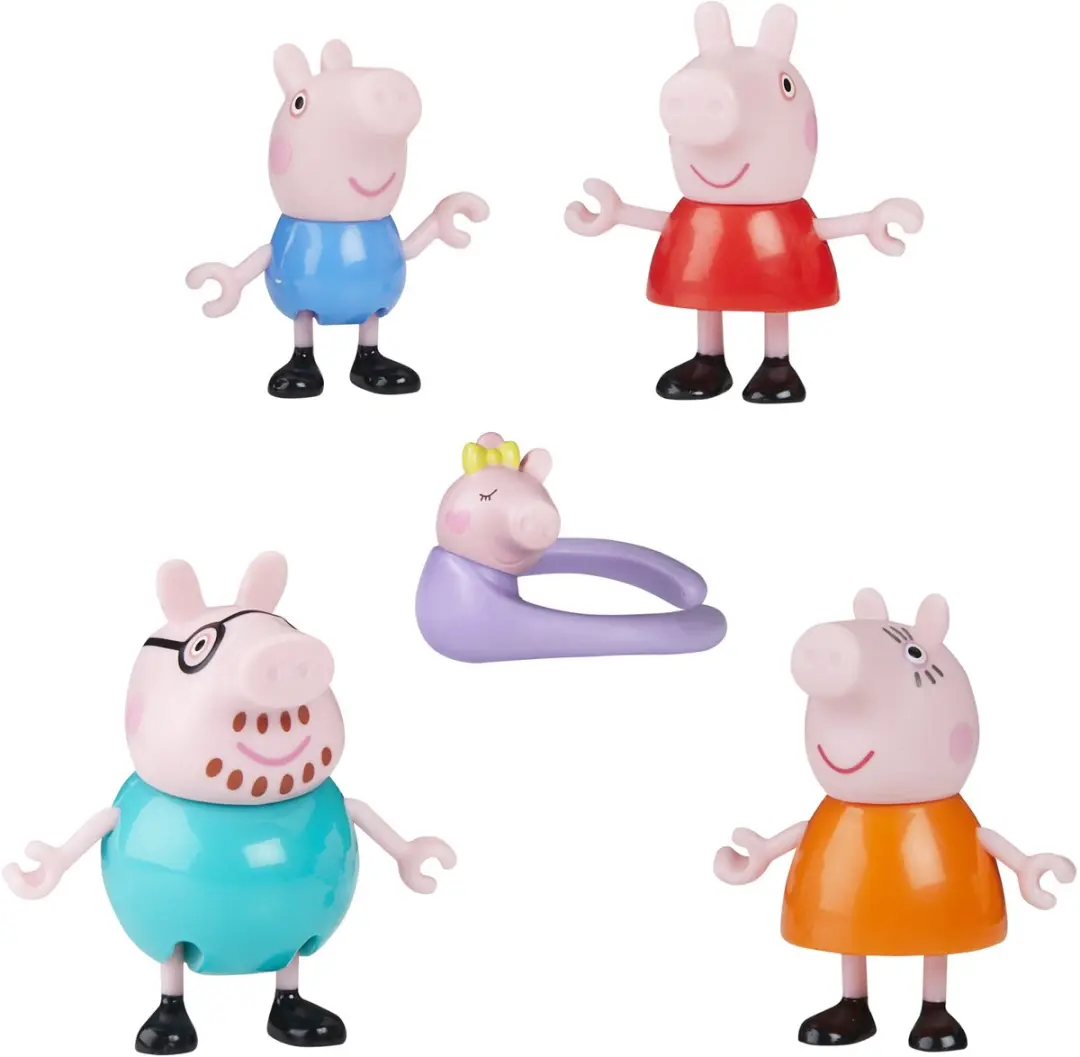Peppa Pig Familie Speelgoedset G05065L0 - Meerkleurig