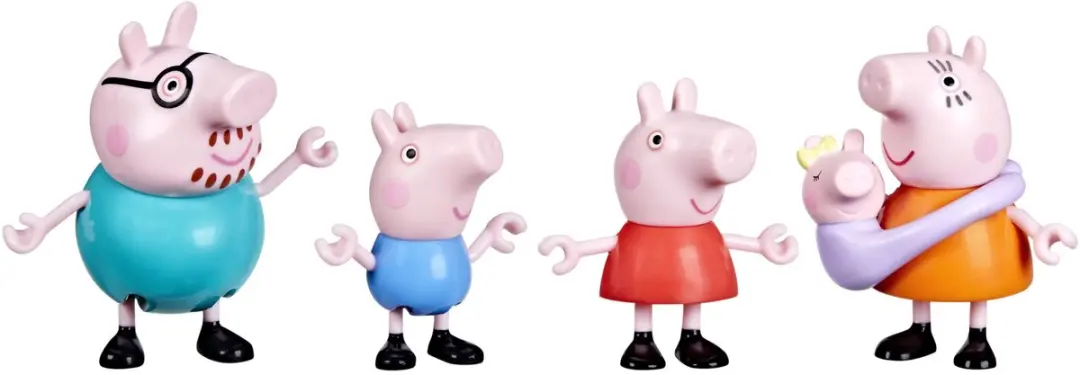 Peppa Pig Familie Speelgoedset G05065L0 - Meerkleurig