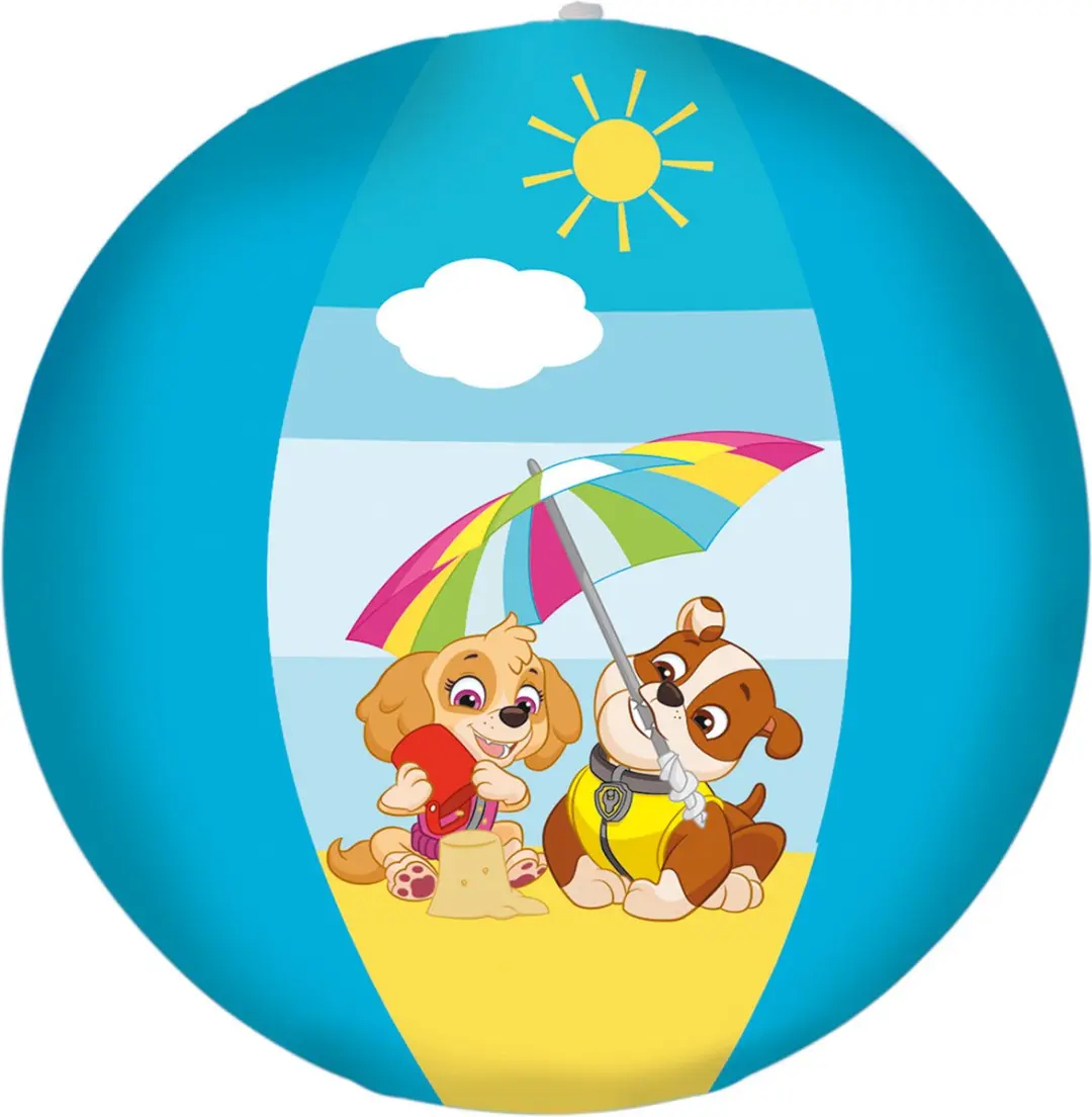 Peppa Pig Paw Patrol Strandbal - 29cm - Multi