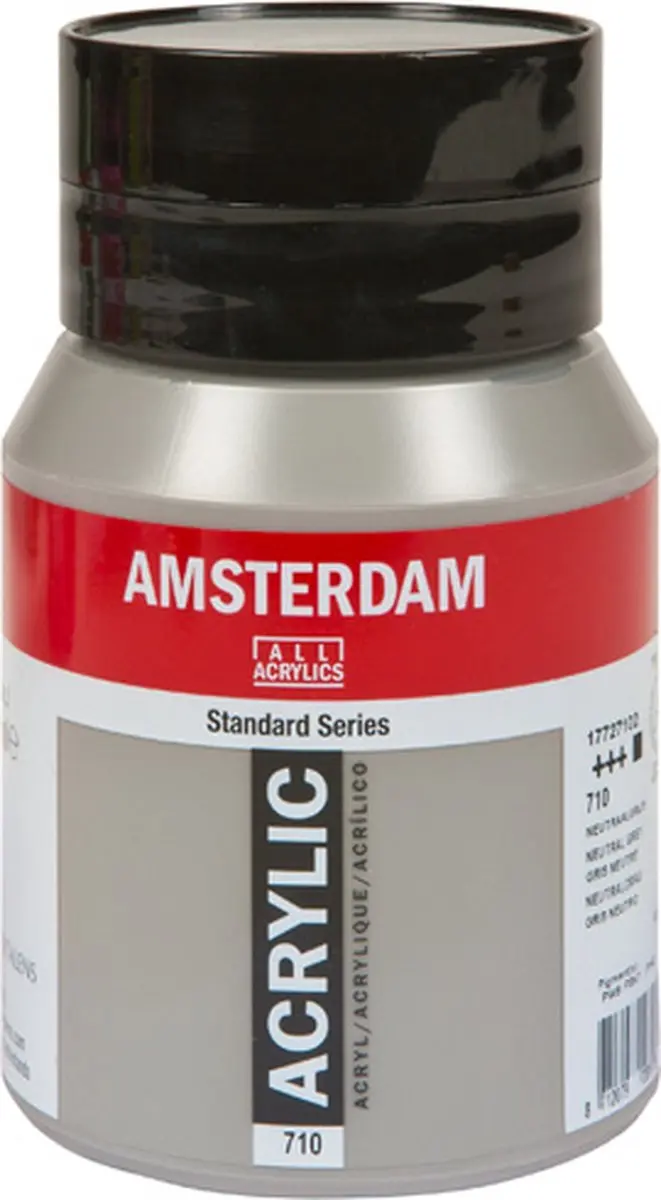 Amsterdam Standard Acrylverf 500ml - Neutraalgrijs 710