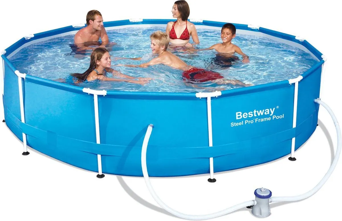 Bestway Stalen Frame Zwembad 366x76cm