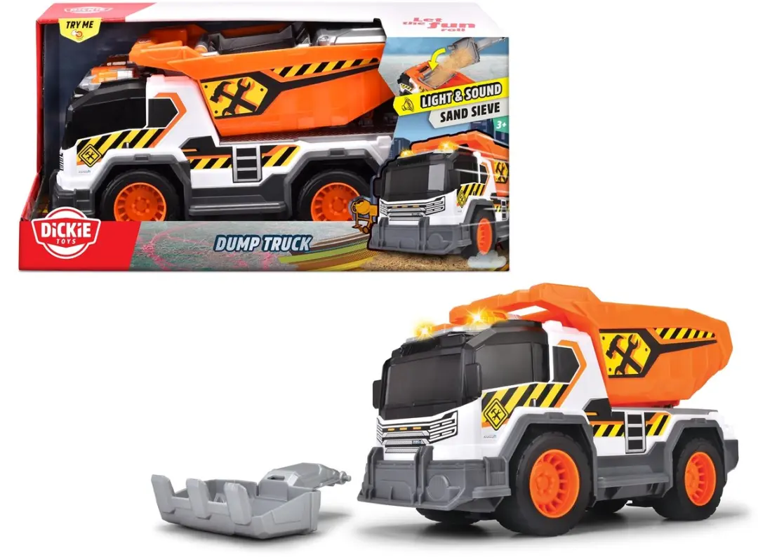 Dickie Toys Kiepwagen Licht & Geluid 203306025