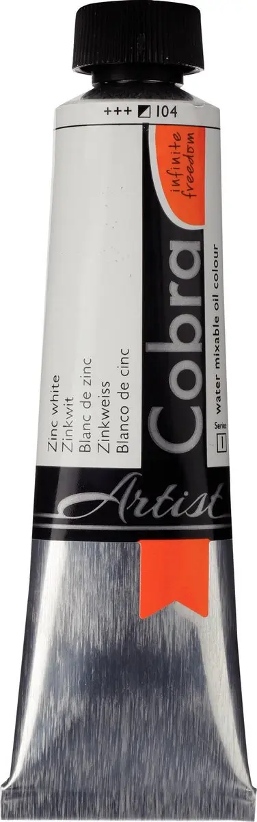 Cobra Artist Olieverf Zinkwit 40ml