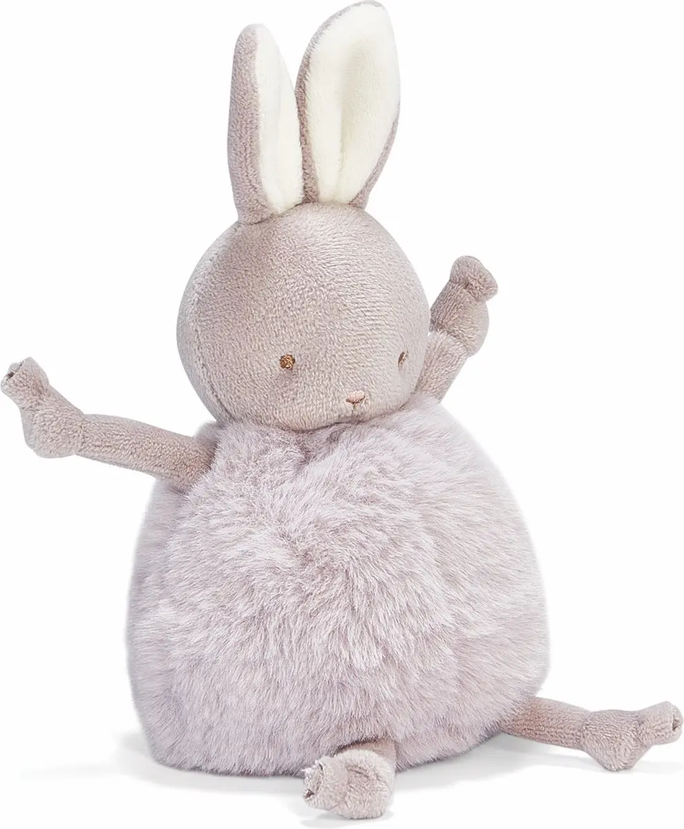 Bunnies By The Bay Roly-Poly Konijn 13cm - Paars