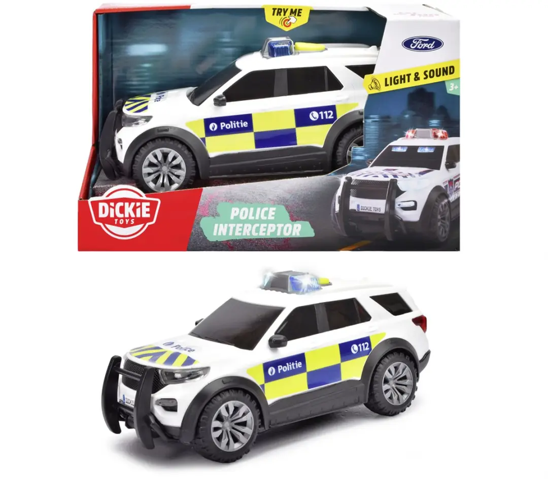 Dickie Toys Politie Auto Interceptor Ford