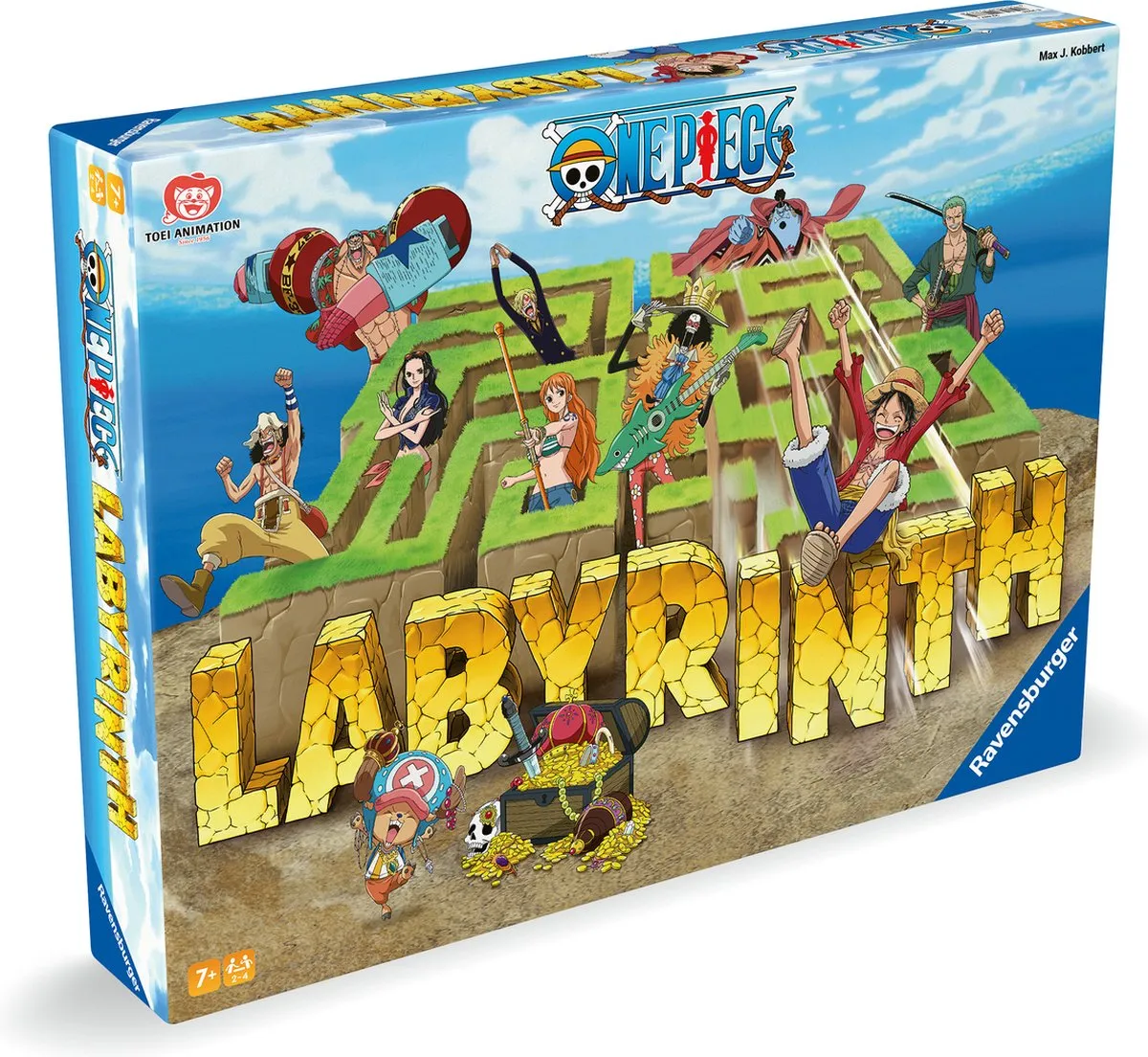 Ravensburger One Piece Labyrinth Bordspel 22887 - 2-4 Spelers