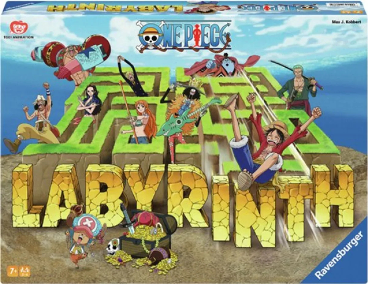 Ravensburger One Piece Labyrinth Bordspel 22887 - 2-4 Spelers