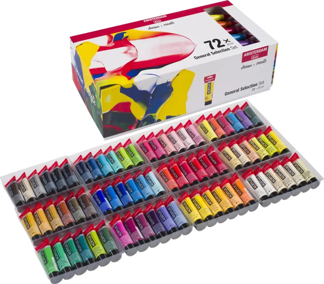 Amsterdam Standard Series Acrylverf - 72 Kleuren 20ml