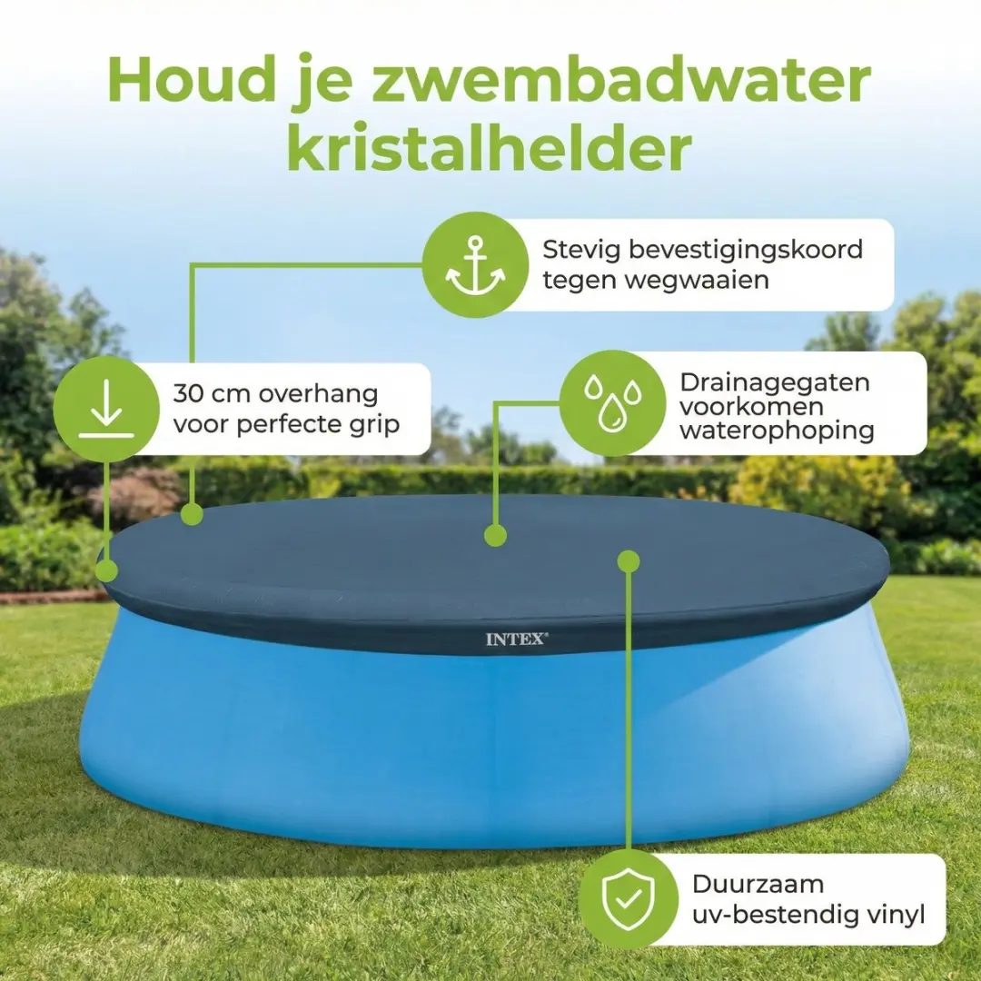 Intex Easy Set Zwembad 244cm Blauw - 1942L - 7-delig