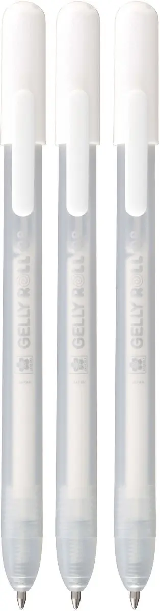 Sakura Gelly Roll Retractable Classic Set 3 Stuks - Wit