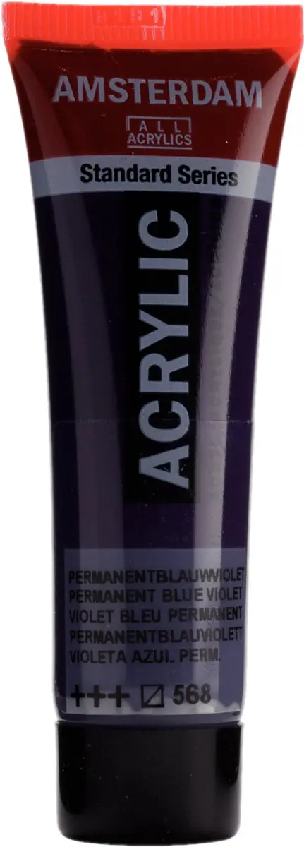 Royal Talens Amsterdam Acryl 568 Permanent Blauw Violet 20ml