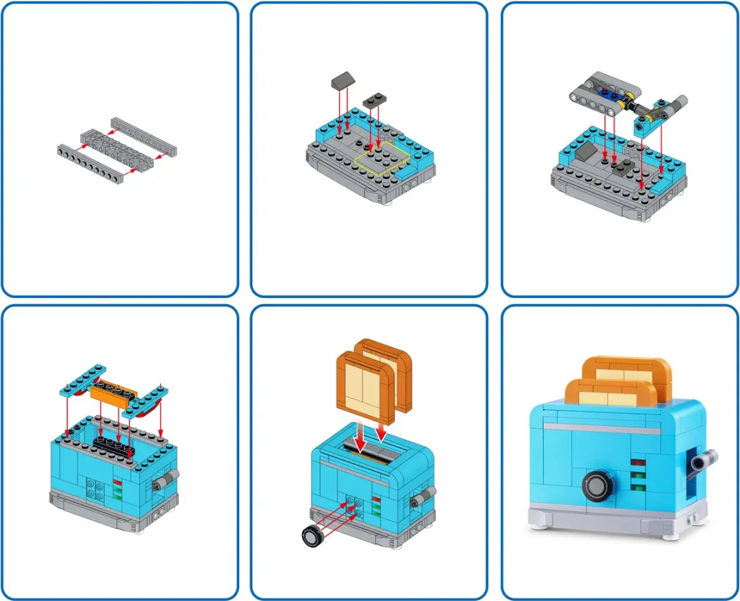 ZURU MAX Build More Premium Home Building Bricks Collection - 2x AAA
