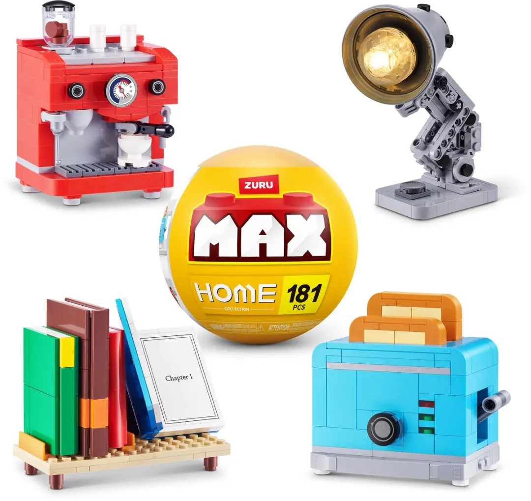 ZURU MAX Build More Premium Home Building Bricks Collection