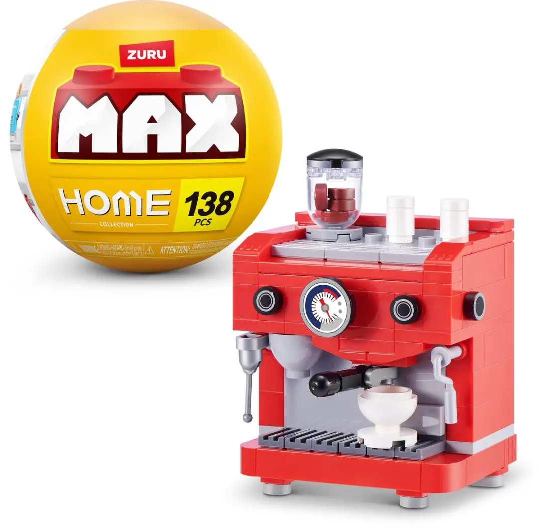 ZURU MAX Build More Premium Home Building Bricks Collection - 2x AAA