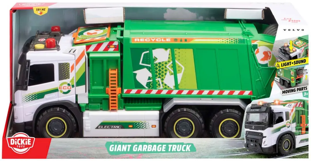 Dickie Toys Speelgoedvoertuig Grote Vuilniswagen 203749040