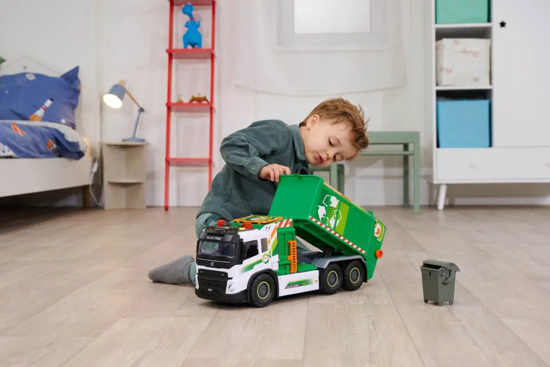 Dickie Toys Speelgoedvoertuig Grote Vuilniswagen 203749040 - Multi kleuren